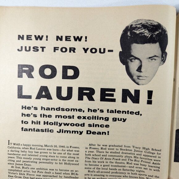 April 1960 vintage 16 magazine Win a Hollywood date with Fabian - Picture 4 of 11